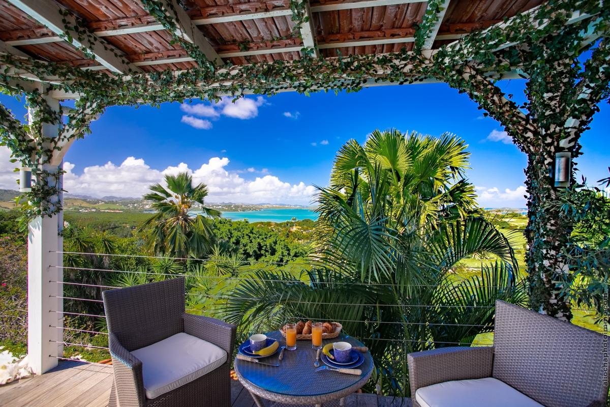 Location villa de luxe martinique vue mer piscine ext 2