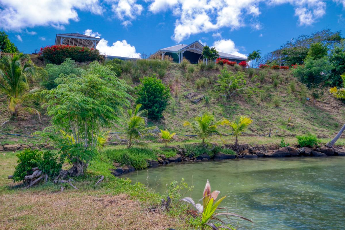 location villa de luxe vue mer piscine 8 personnes le François Martinique ensemble 2