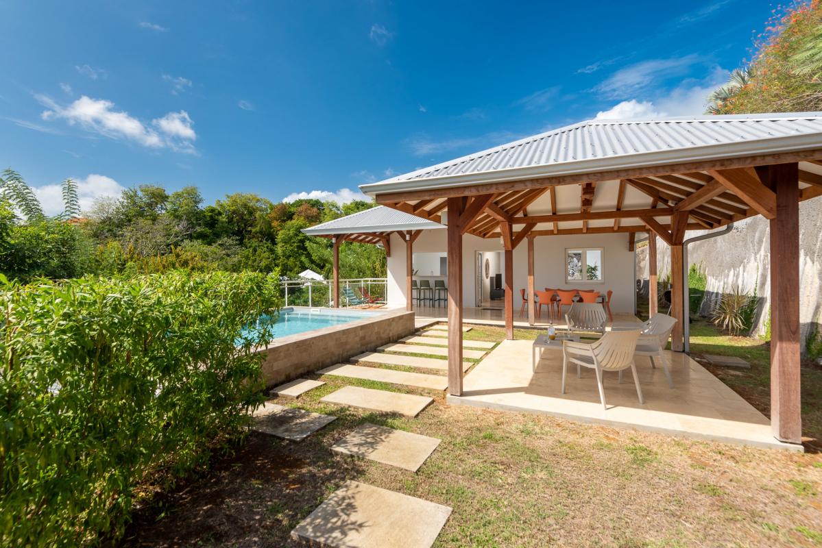location de villa de standing 6 personnes le Francois Martinique avec piscine vue carbet