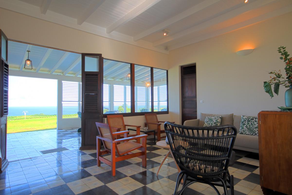 Location Villa Martinique - Salon