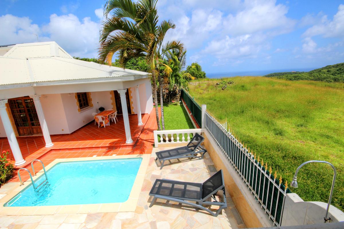 Villa Martinique vue mer