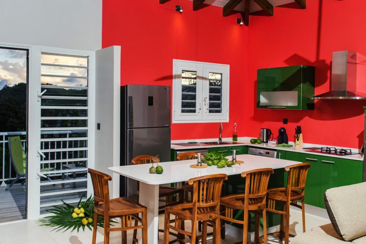 Villa 1 - Living room - Kitchen