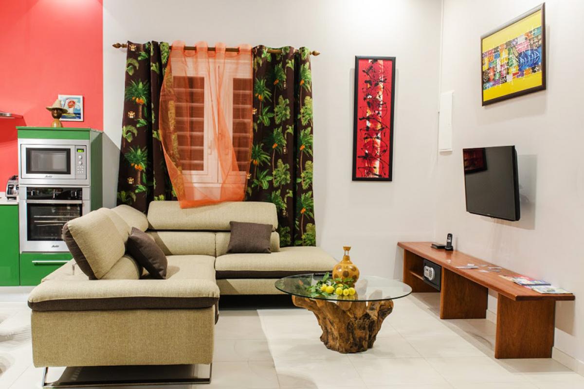Villa 1 - Living room