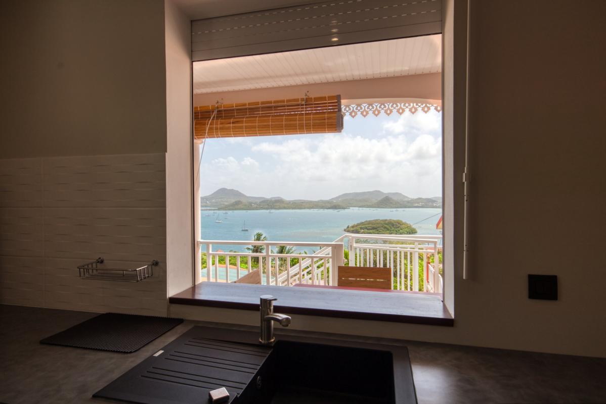 MQDI15 - Villa de standing avec piscine belle vue mer au Marin Martinique