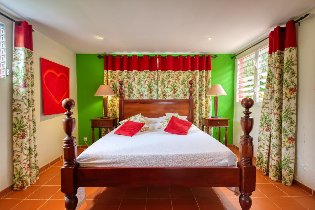location villa de standing martinique vue mer piscine chambre double bungalow
