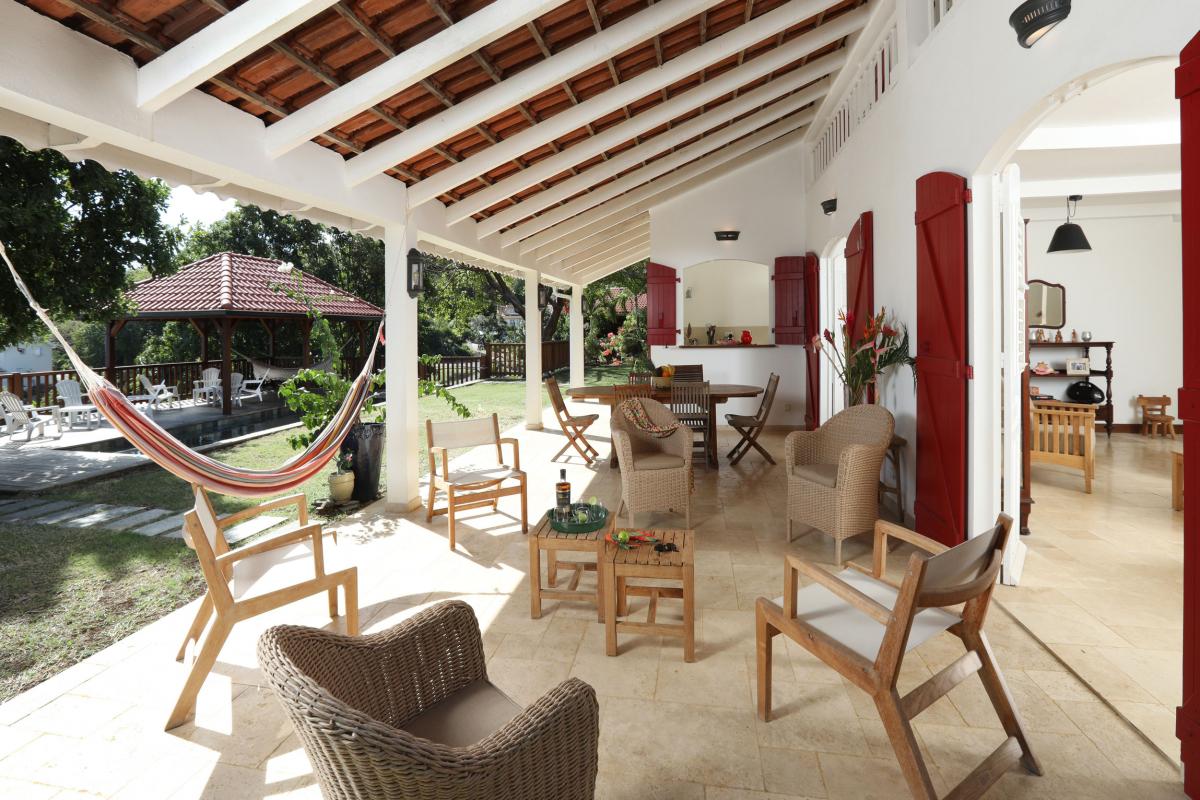 Location villa Martinique 3 chambres - Terrasse 1