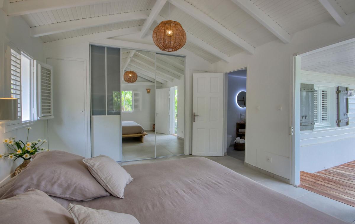 location villa de luxe 8 personnes vue chambre 1 b