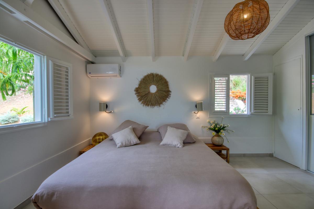 location villa de luxe 8 personnes vue chambre 1