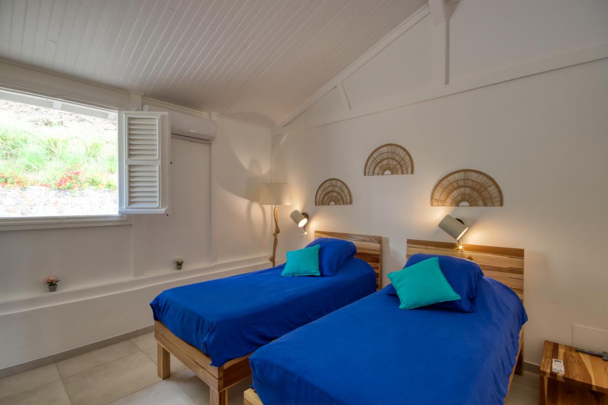 location villa de luxe 8 personnes vue chambre 3