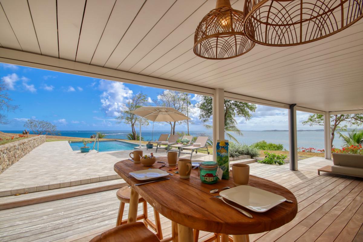 location villa de luxe 8 personnes vue mer terrasse 7