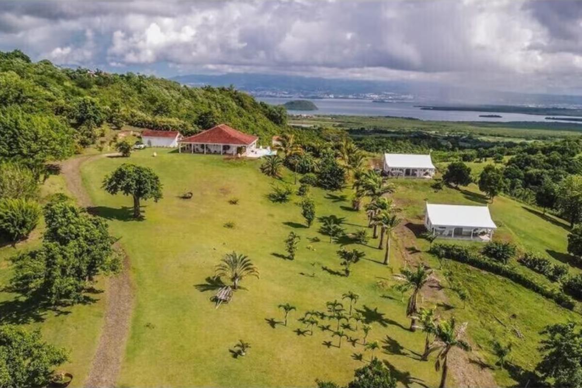 Location bungalow luxe Martinique - Vue Aérienne