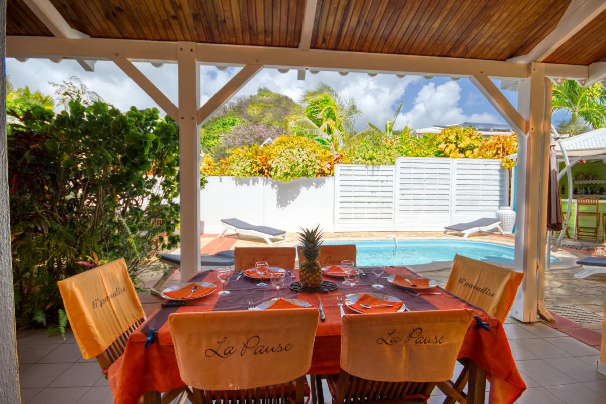 Location villa Martinique Séjour terrasse