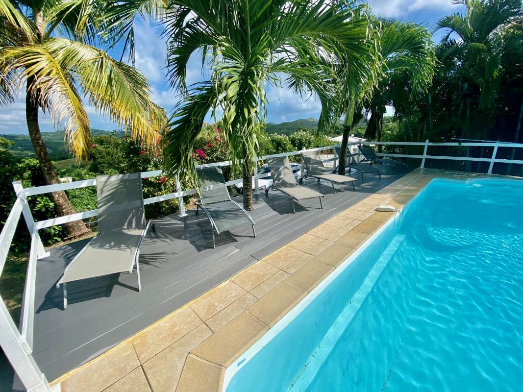 Location villa martinique - Villa Sainte Anne - Piscine