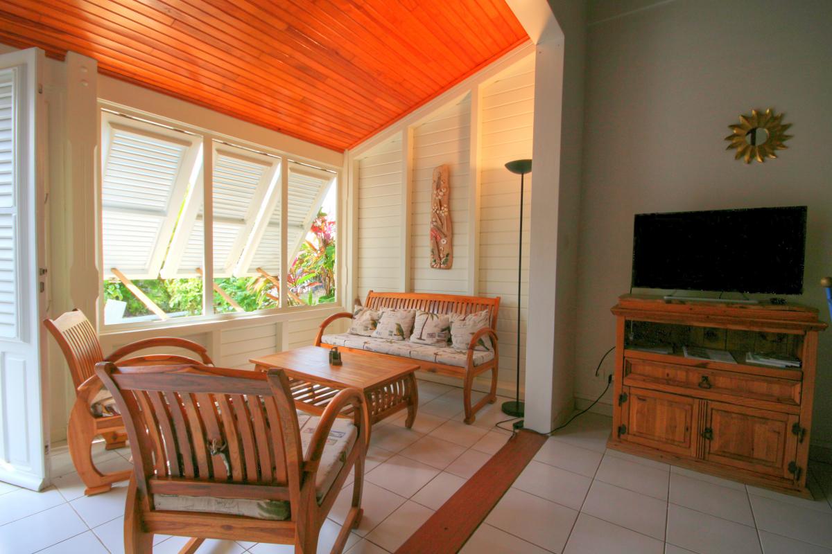 MQSA30 - Villa à deux pas de la plage Pointe Marin Sainte Anne Martinique Vue villa