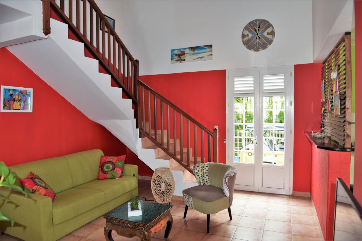 location villa martinique saint anne 6 chambres salon1