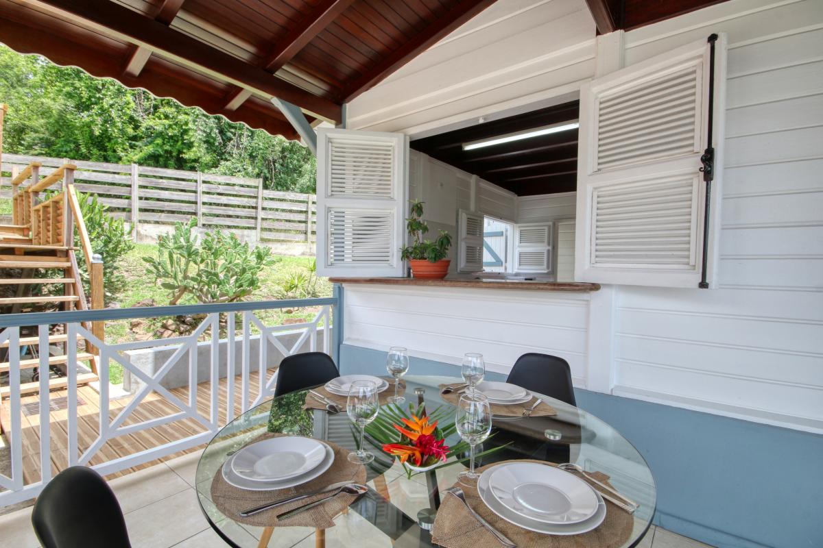 location maison Martinique Sainte Anne 6 personnes terrasse2