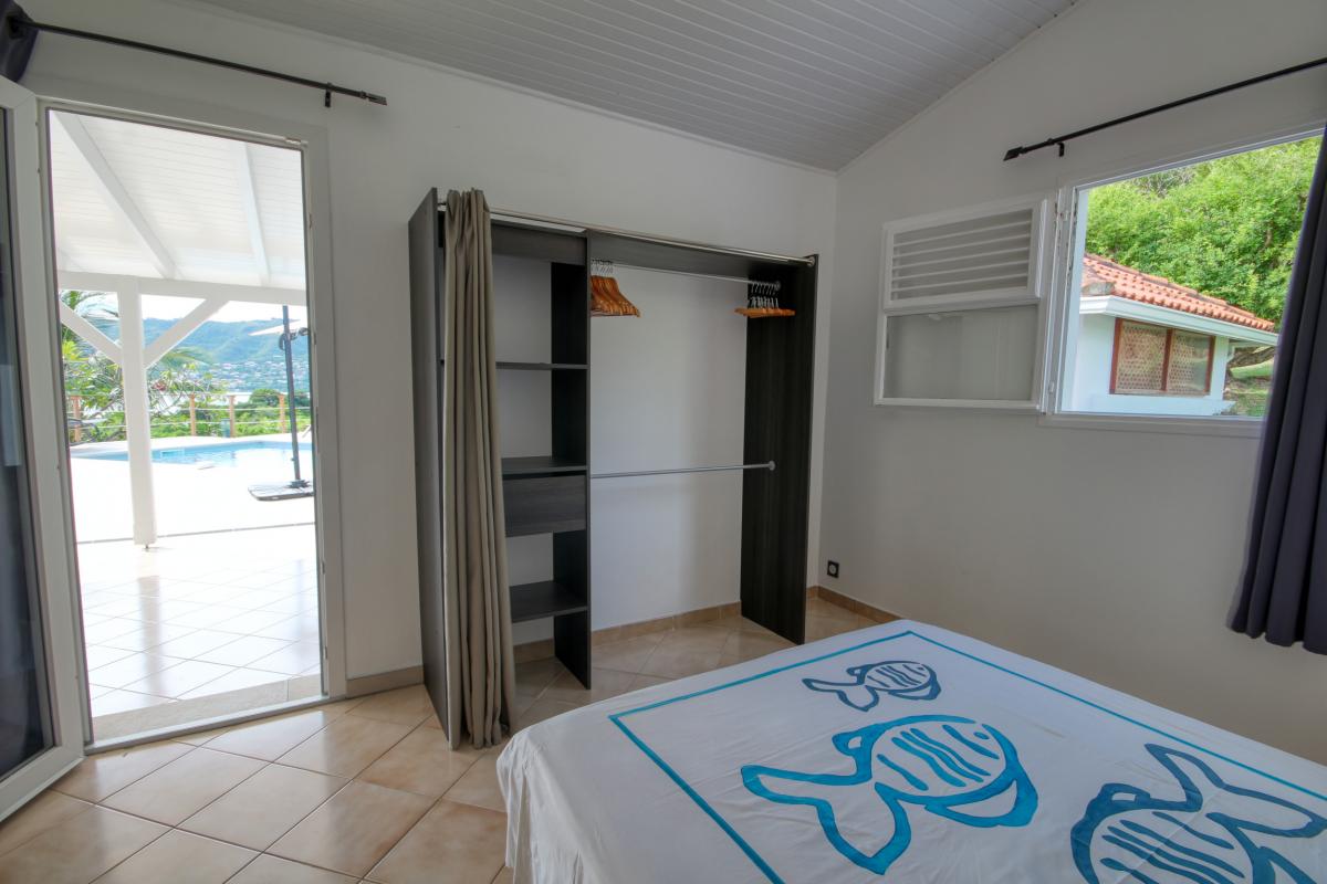 location villa 6 personnes piscine et vue mer - chambre2