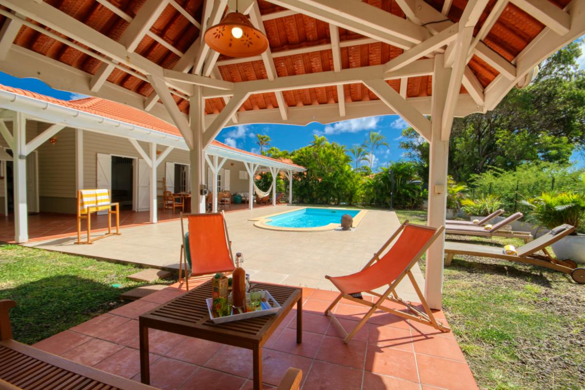  location villa de standing 8 personnes Sainte-Anne Martinique carbet