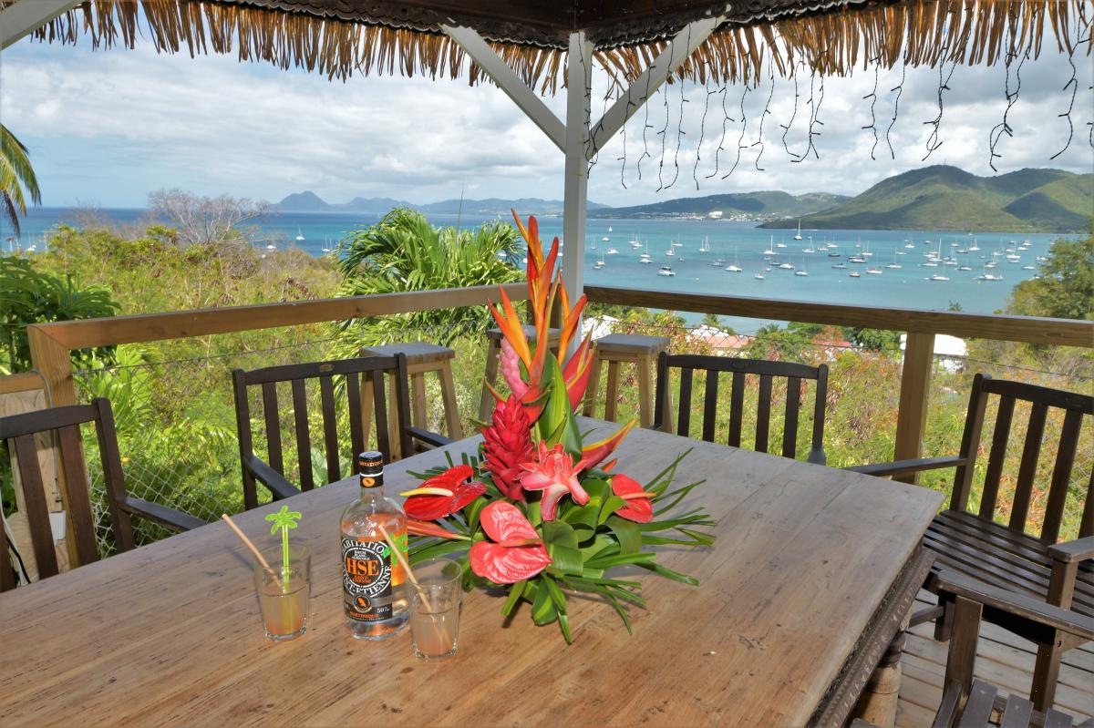 Location vacances Martinique - Studio 2 personnes Sainte-Anne Martinique - Vue du Carbet commun