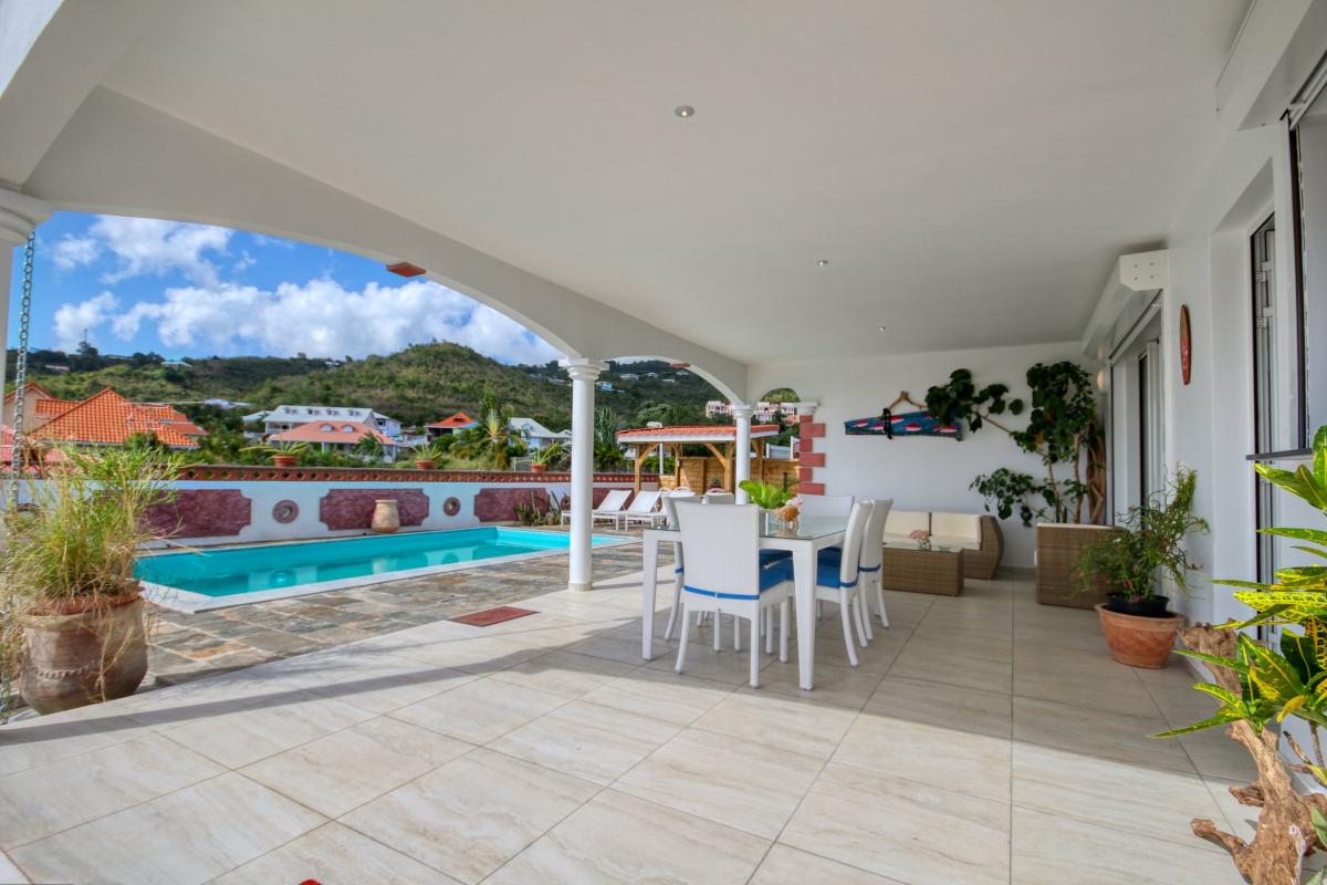 Location villa luxe Martinique - La terrasse