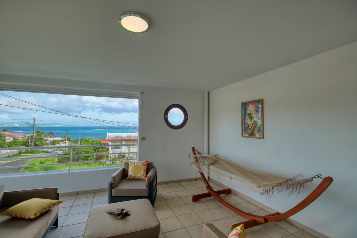 Location appartement vue mer 4 personnes Sainte Luce Martinique terrasse 3