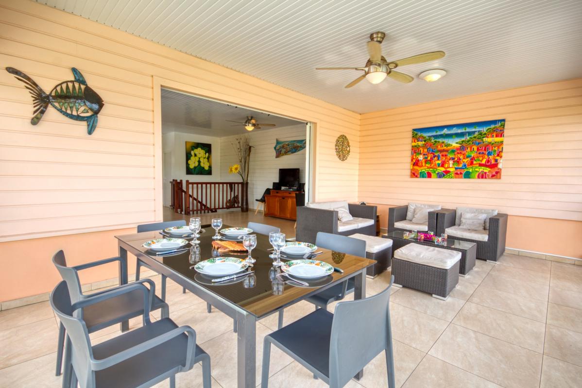 location villa martinique aux trois ilets vue mer pour 6 personnes