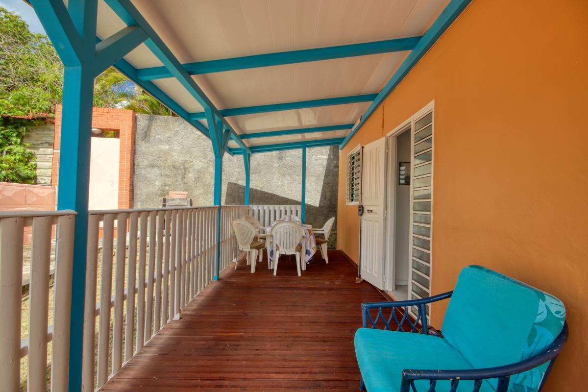 location maison martinique aux trois ilets - terrasse arrière