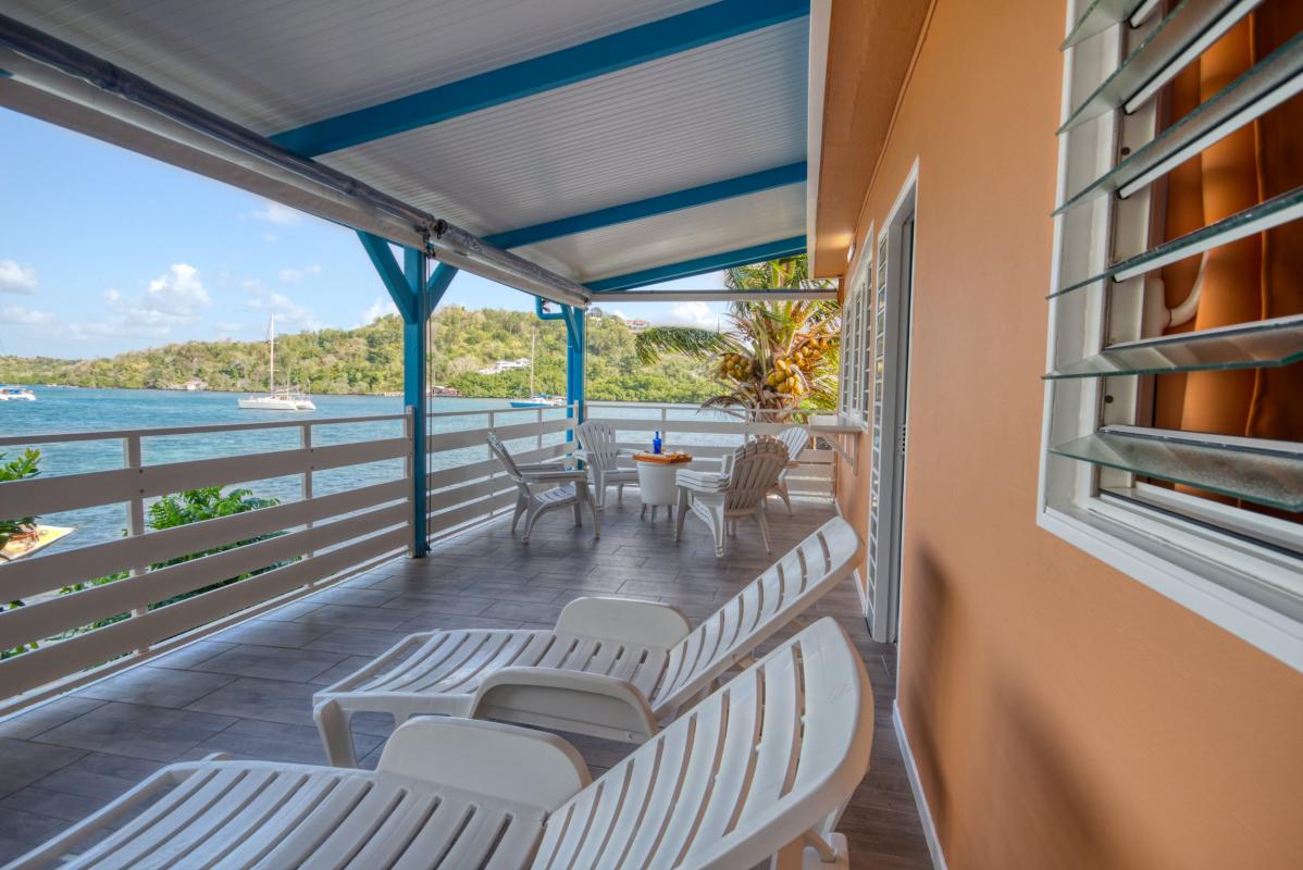 Location Martinique - La terrasse sur la mer