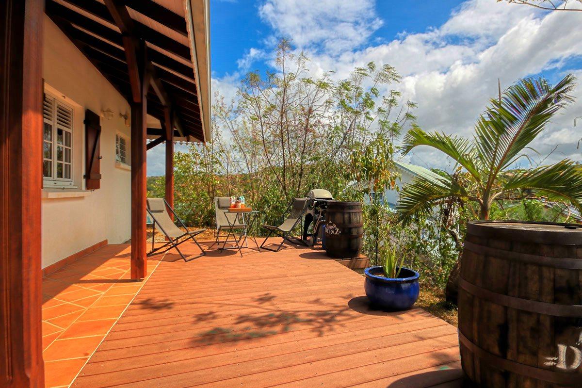 Villa Martinique - Terrasse arrière