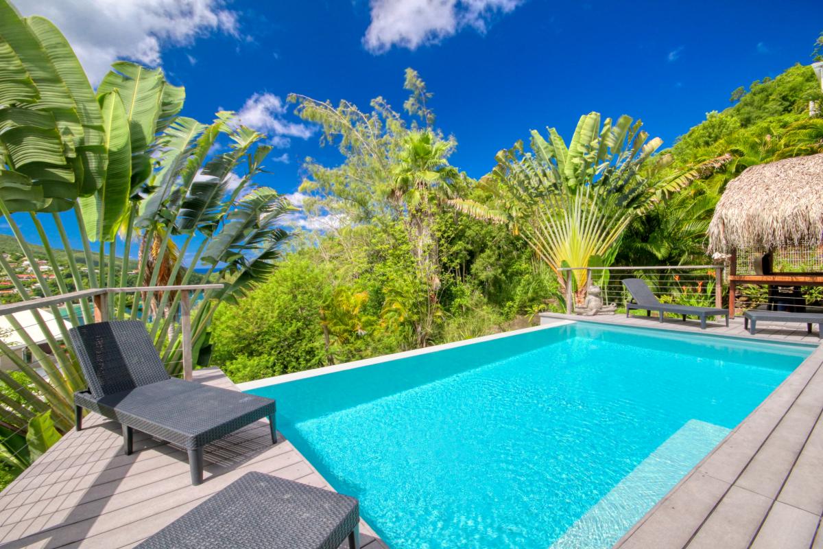 Location villa Trois Ilets Martinique - piscine