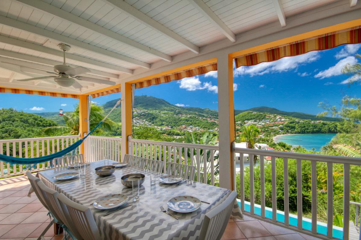 Location villa Trois Ilets Martinique - salle à manger