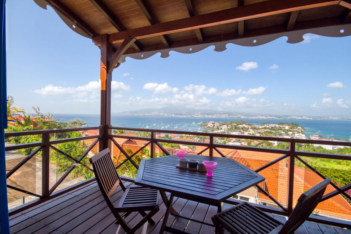 location villa martinique chambre 1 terrasse vue mer