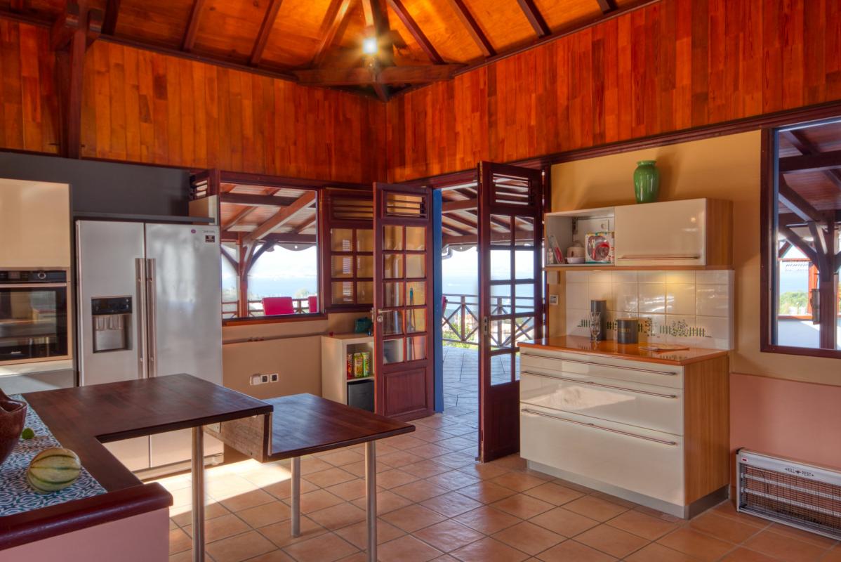 location villa martinique cuisine vue 1