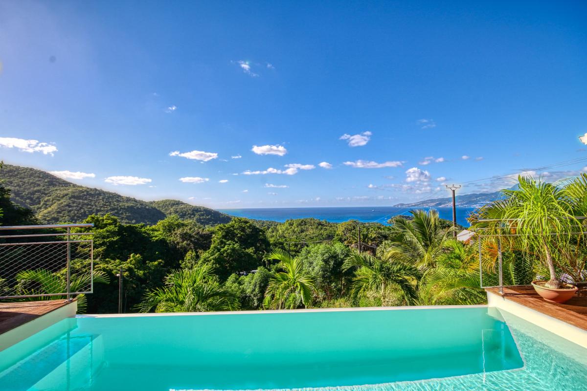 location villa de luxe martinique vue mer piscine 2