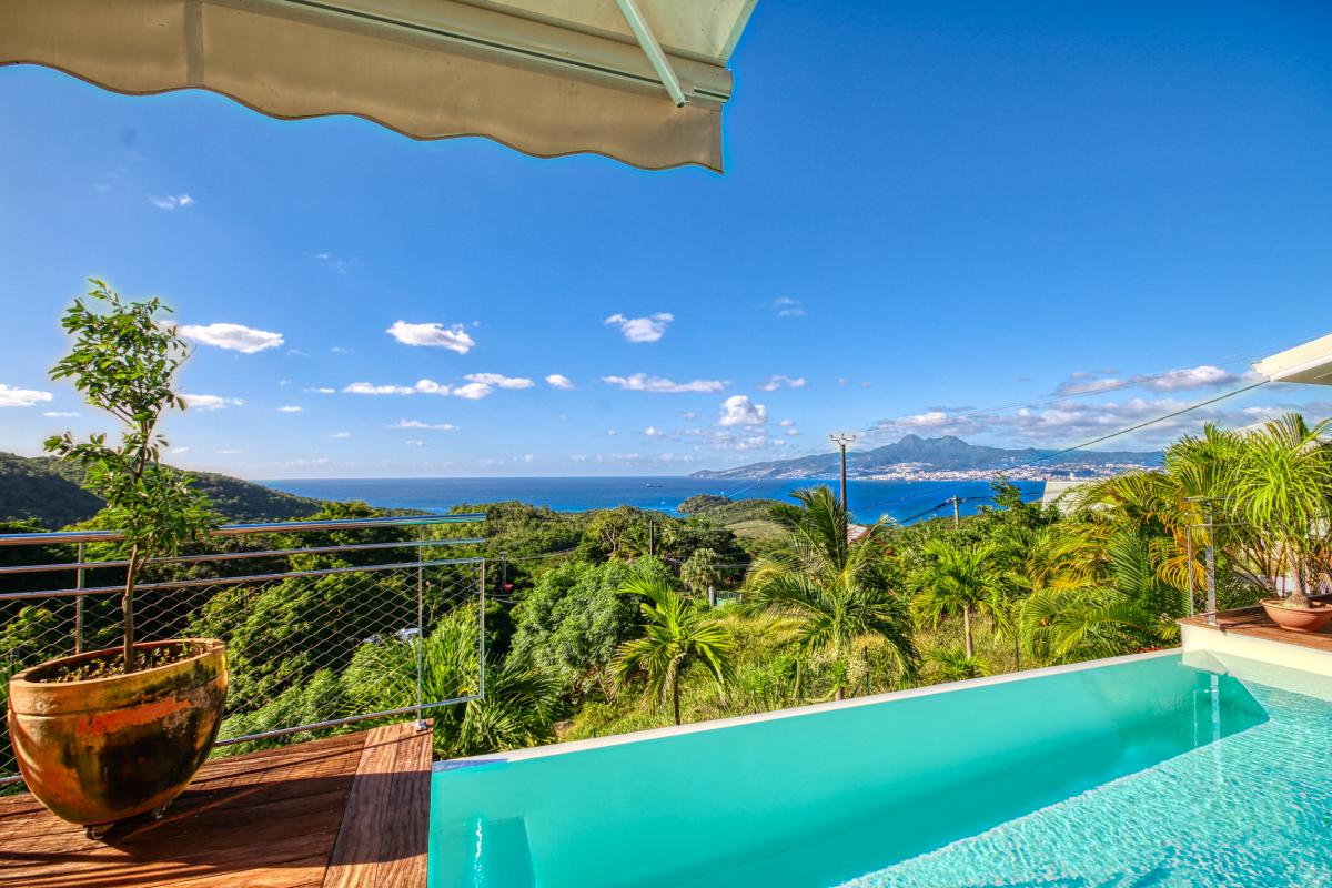 location villa de luxe martinique vue mer piscine6