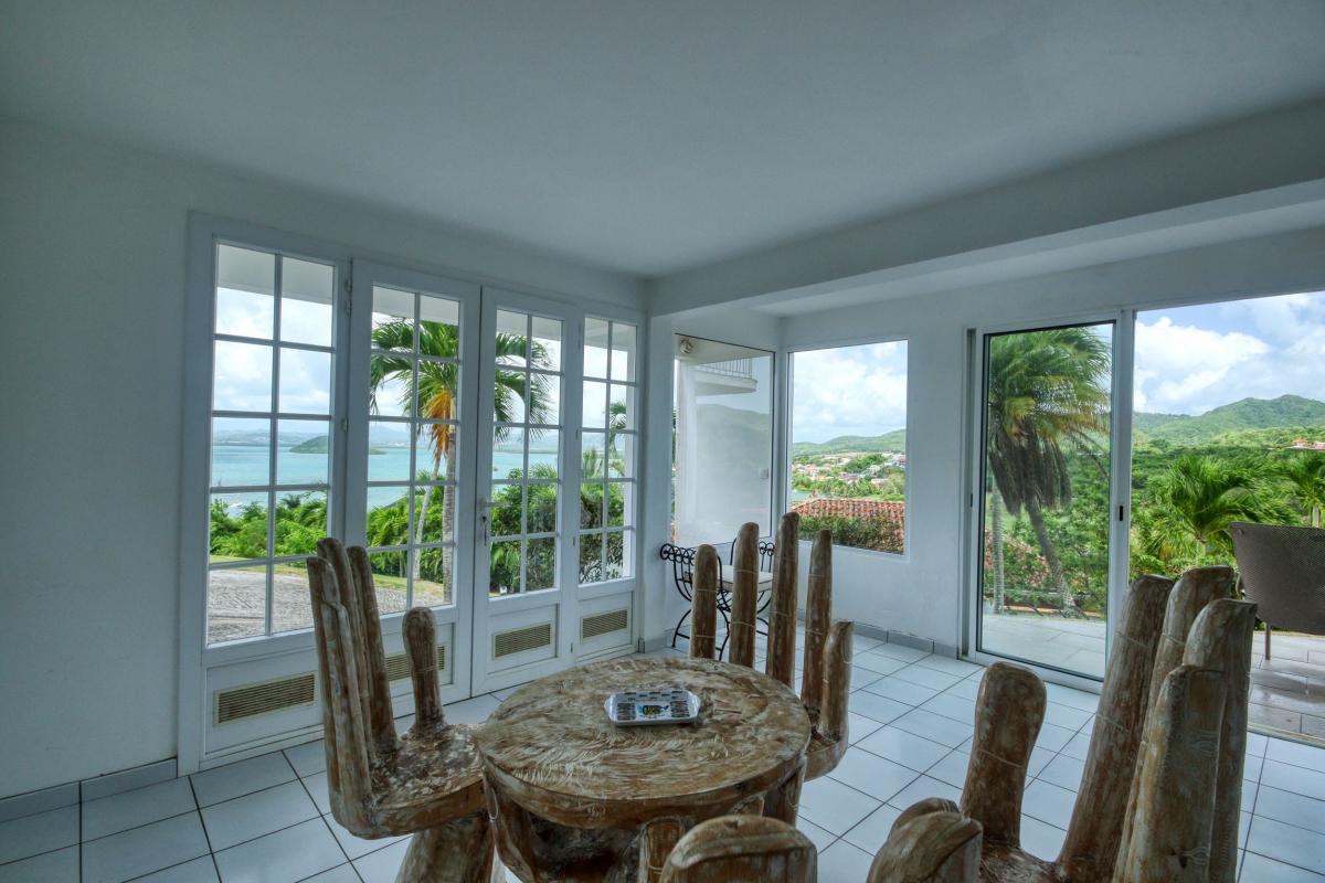 location villa de luxe martinique vue mer piscine baby foot 2