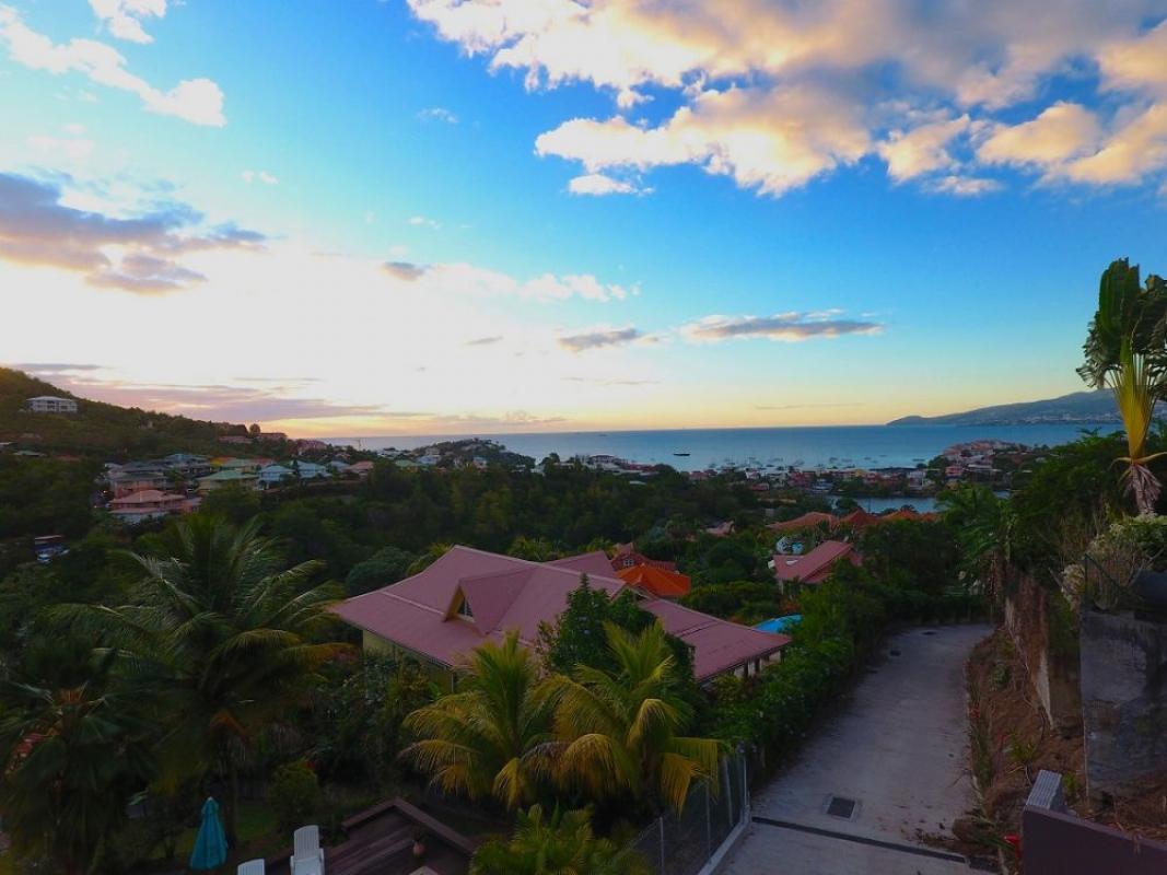 location villa de standing trois ilets Martinique vue mer piscine - vue mer