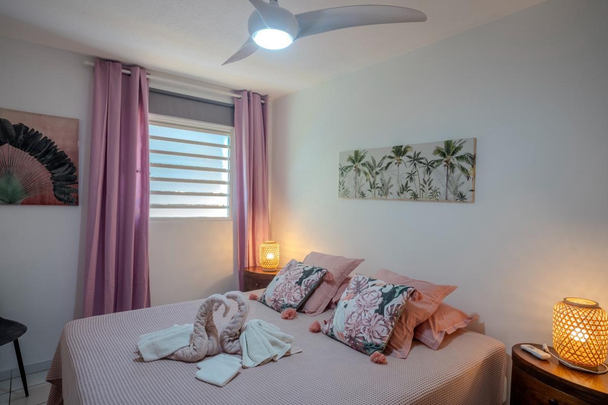 chambre 2b location appartement Martinique Anse Mitan 6 personnes
