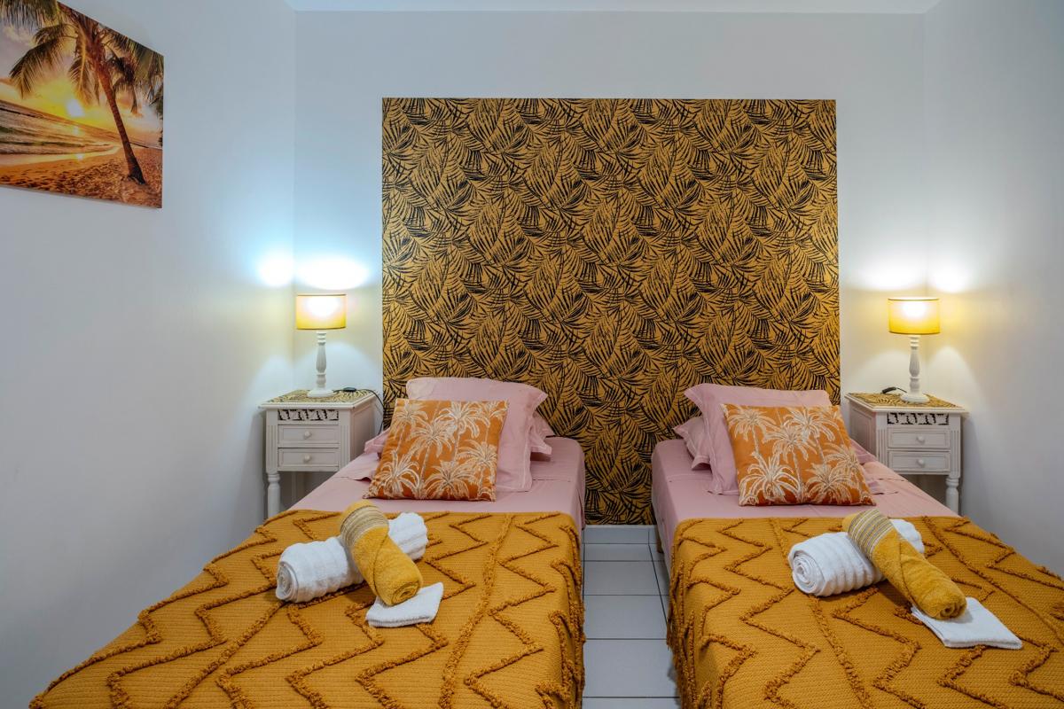 chambre 3 location appartement de standing Martinique 6 personnes