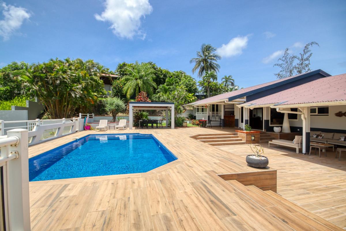 Villa luxe Martinique - Grande terrasse