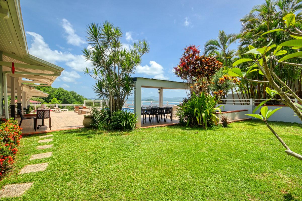 Villa luxe Martinique - Jardin et terrasse