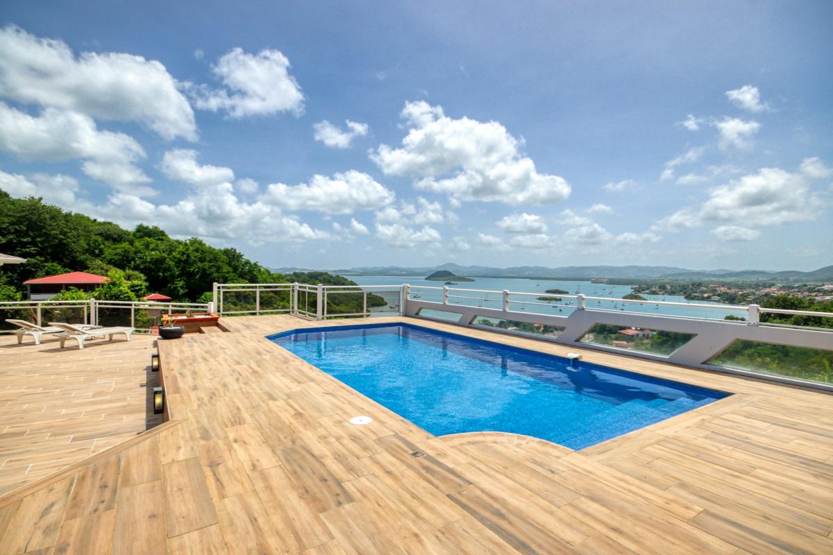 Villa luxe Martinique - Vue panoramique