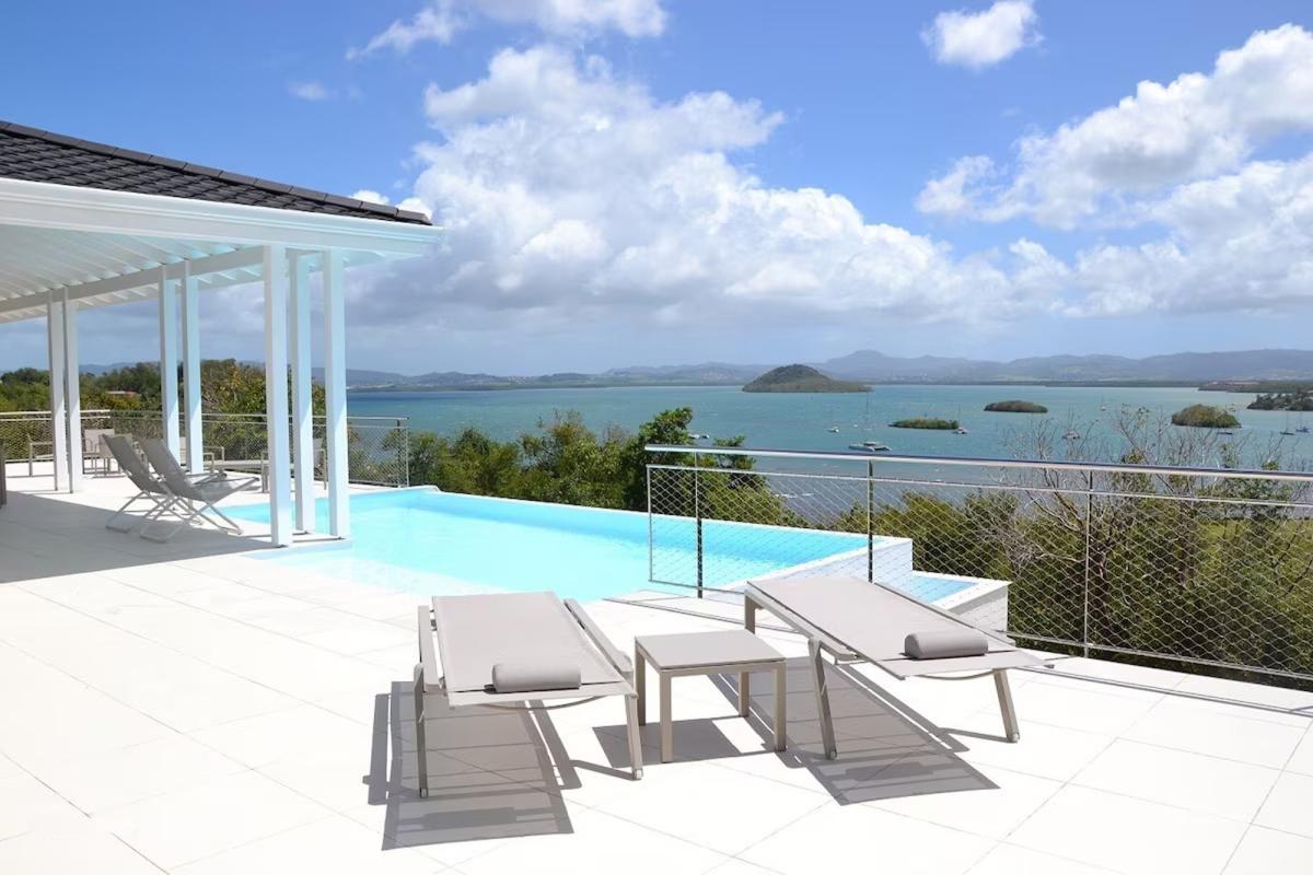 Location villa luxe Trois Ilets Martinique - Vue ilets