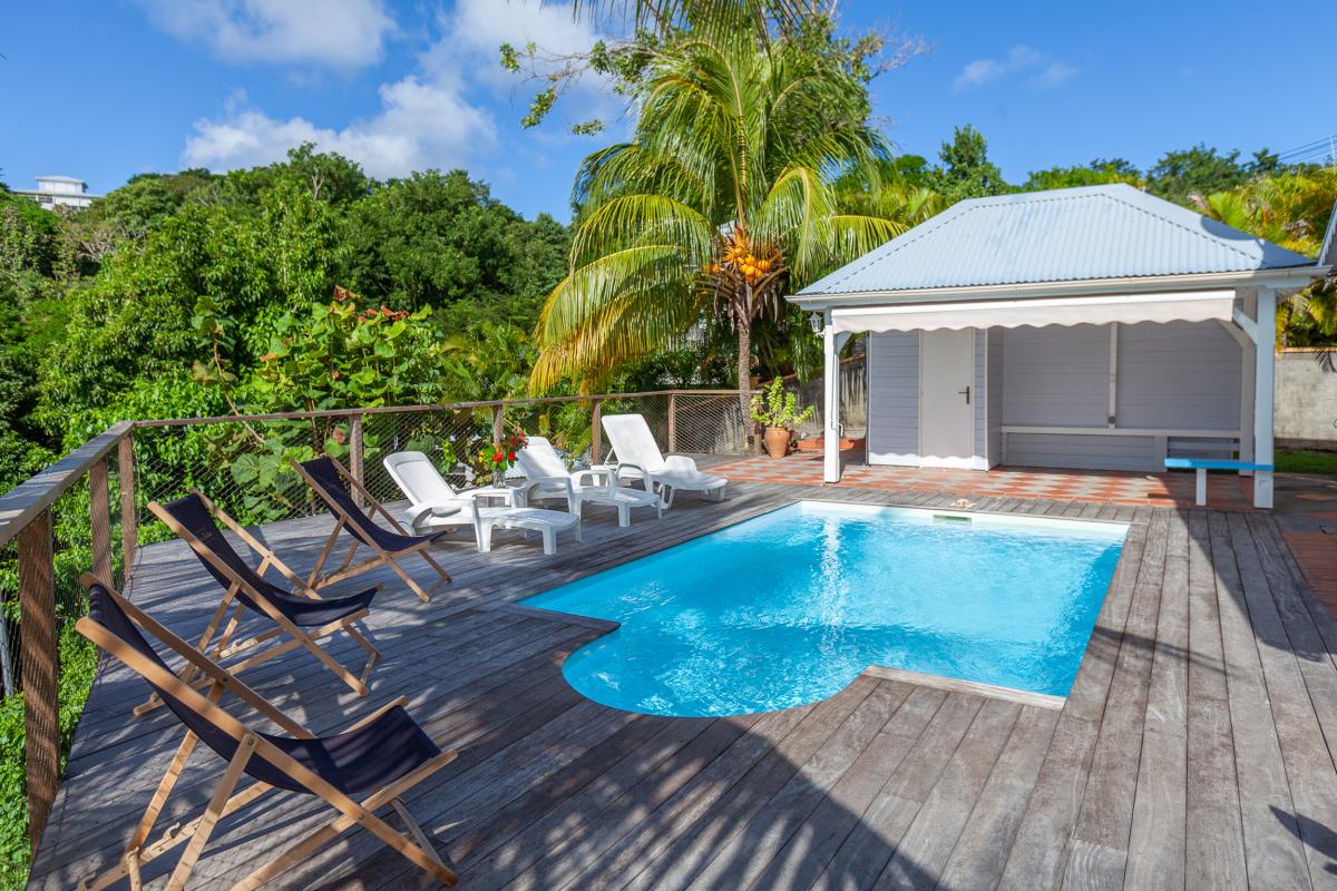  Location villa vue mer piscine Martinique