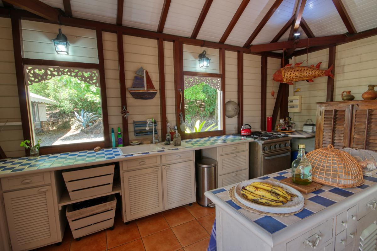  Villa 8 personnes avec piscine vue mer - cuisine