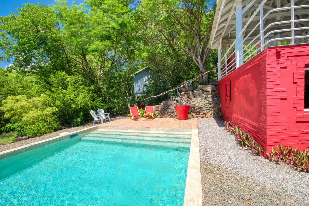 Villa 8 personnes avec piscine vue mer - piscine