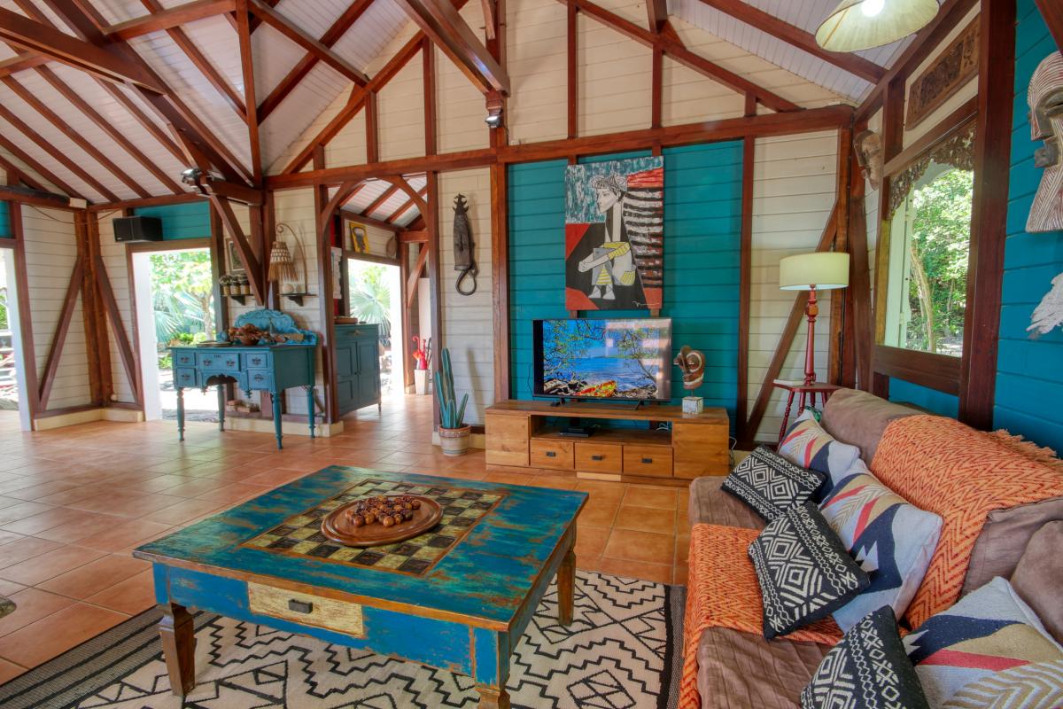  Villa 8 personnes avec piscine vue mer - salon2