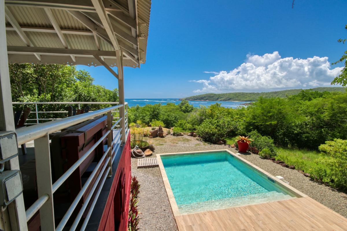 Villa 8 personnes avec piscine vue mer - vue mer