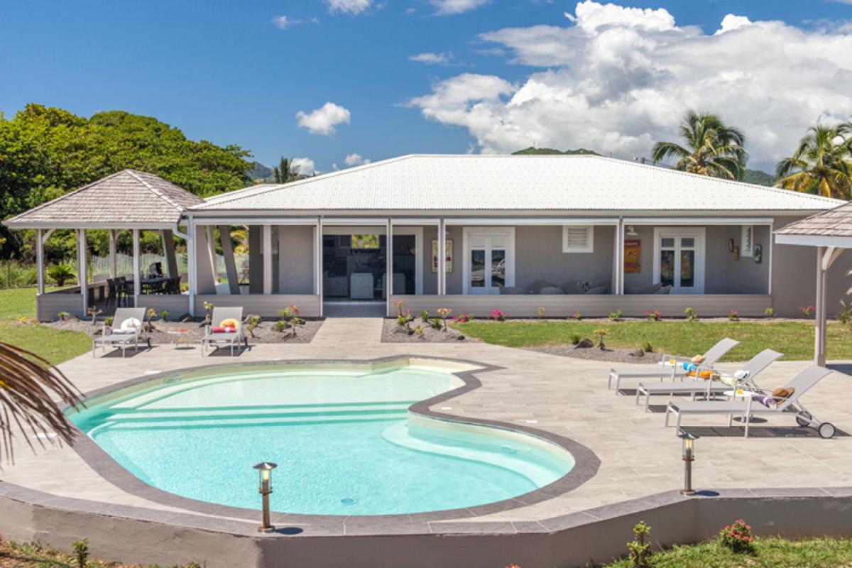 Villa luxe Martinique - Vue d'ensemble