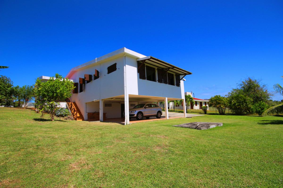 Location villa Martinique Cap Macabou Martinique Vauclin vue villa arrière